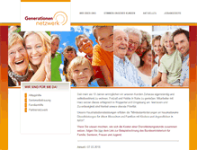 Tablet Screenshot of generationen-netzwerk.de
